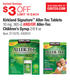 Kirkland coupons in store