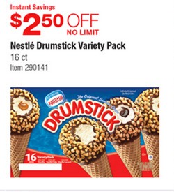 Costco Deal Nestle Drumstick Variety Pack 2 50 Off